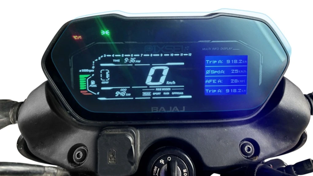 Protective glass Pixsel for moto speedometer BAJAJ PULSAR NS400Z/N250/F250 2024 + 8.9“