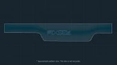 Защитное стекло Pixsel на приборную панель JAECOO J5 - 23“ 2025 -
